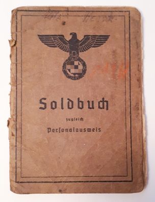 2. WK Soldbuch San.-Ers.-Abteilung 3