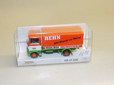 1:87 Brekina 48506 MB 608 Pritsche/Plane Behn, neu