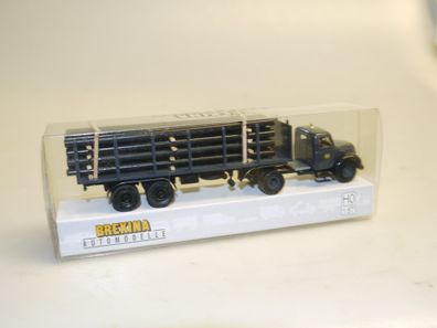 1:87 Brekina 42250 Magirus Mercur Rungen Sz + Röhrenladung, neu