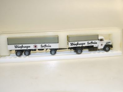 1:87 Brekina 7222 MAN F8 Hz Würzburger Hofbräu – top/ovp