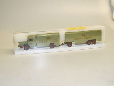 1:87 Brekina 7412 Büssing Hz Dortmunder Kronenbier – top/ovp
