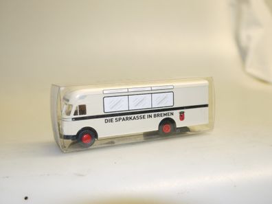 1:87 Brekina 57753 Borgward Möbelwagen Sparkasse Bremen – top/ovp