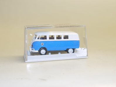 1:87 Brekina Somo VW T1b Bus blau München 2007 – top/ovp