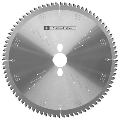 Kreissägeblatt 250 x 3,2/2,5 x 32 mit 80 Zähne TR-F neg., für Alu