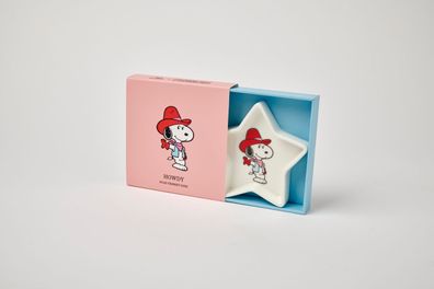 Peanuts Snoopy Keramik Schmuckschale Howdy !