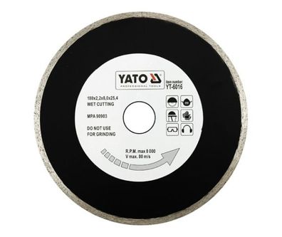 Diamanttrennscheibe 180 x 2,2 x 25,4 , Yato