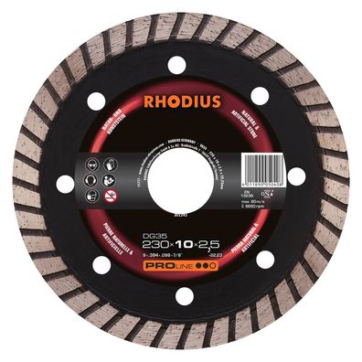 Diamanttrennscheibe 125 x 2,1 mit X-LOCK , DG35 für Naturstein
