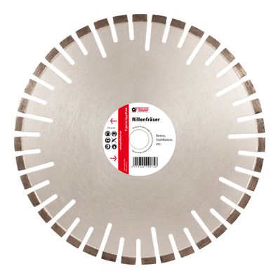 Fugenfrässcheibe D 400 x L 25,4 x B 12mm für Beton