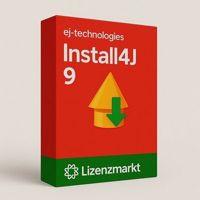 EJ Technologies Install4J 9 - Vollversion für Windows & macOS