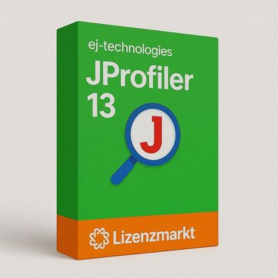 EJ Technologies JProfiler 13 - Java-Profiling (Windows, macOS & Linux)