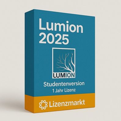 Lumion 2025 - Studentenversion (1 Jahr Lizenz, Windows)