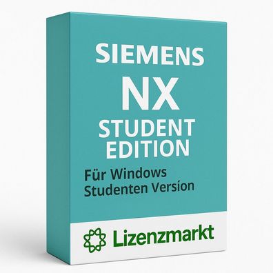 Siemens NX Student Edition - Für Windows (Studentenversion)