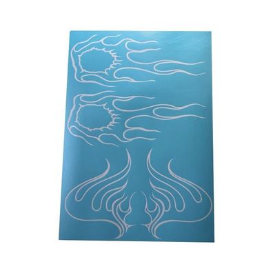 Airbrush Klebeschablonen Schablonen Set RC Car flames Set 2