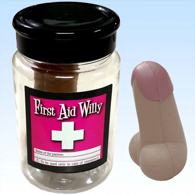 Notfallset Penis in Dose verrückt Partygag Geschenk Geburtstag Scherzartikel JGAER521