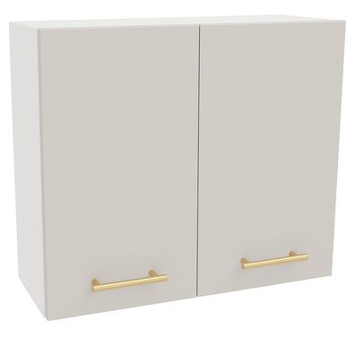 Hängeschrank 80cm Kaschmir SOFT CLOSE, Küchenschrank, LINDA, PURE LINE