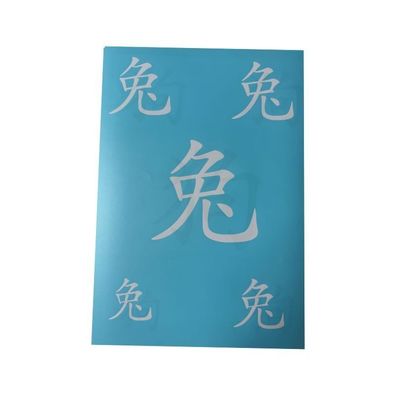 Airbrush Klebeschablonen Schablonen chinesisches Tierkreiszeichen Set Hase A4