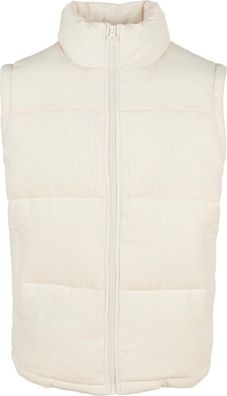Urban Classics Cord Vest Whitesand