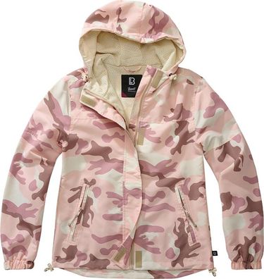Brandit Damen Jacke Women Summer Frontzip Windbreaker Candy Camo
