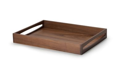 Continenta GmbH Tablett, Walnuss 49x35x6,3cm 4240