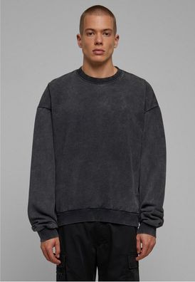 Urban Classics Acid Washed Crew