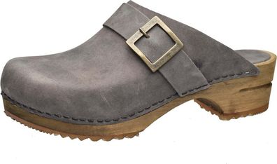 Sanita Damen Clogs Wood-Urban Open 453062