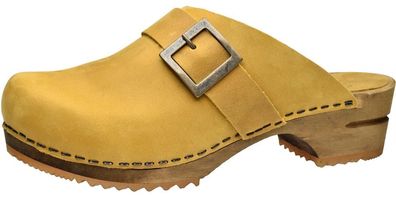 Sanita Damen Clogs Wood-Urban Open 453062