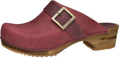 Sanita Damen Clogs Wood-Urban Open 453062