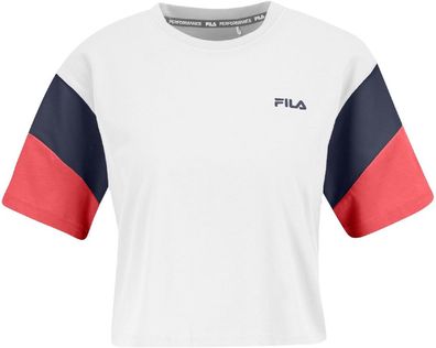Fila Damen Cropped T- Shirt Temi Blocked Cropped Tee
