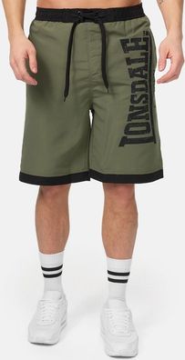 Lonsdale Shorts Clennell Beachshorts normale Passform
