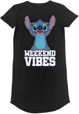 Lilo &amp; Stitch Weekend Vibes Damen Kleid Black