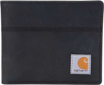 Carhartt Portemonnaie Saddle Leather Bifold Wallet Black