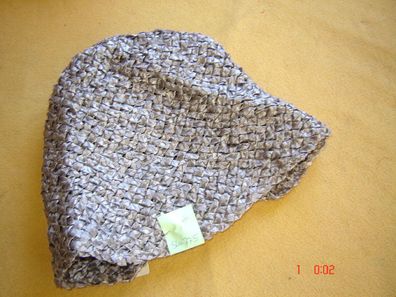 Hutstumpen ausgefallen Vintage - Geflecht grau Ü 54cm Rd 70cm Stu775