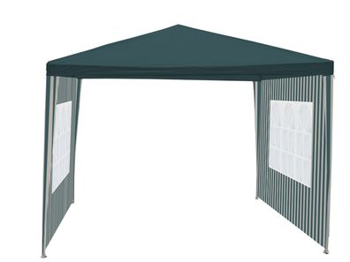 Gartenpavillon Grün 3x3m Pavillon Partyzelt Gartenzelt Zelt wasserabweisend