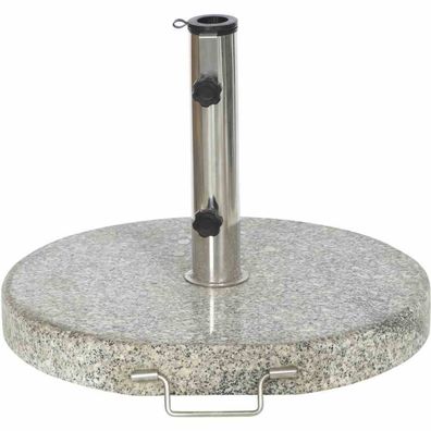 Granitständer 30 kg rund mit Griff und Rollen