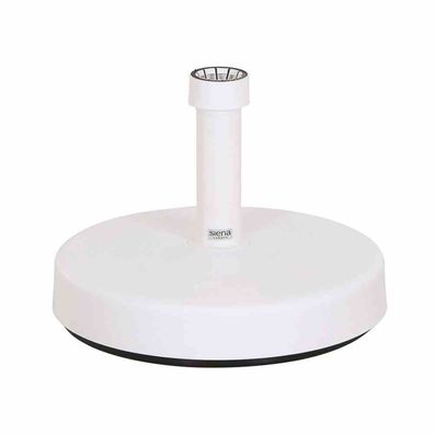 Schirmständer Fill Foot 25kg, weiß Kunststoffrohr 19-54 mm