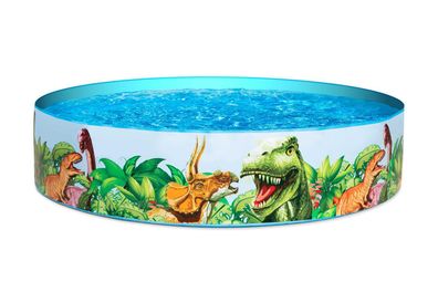 Bestway Planschbecken 183x38cm Dinosaurier Swimmingpool Schwimmbecken Kinder