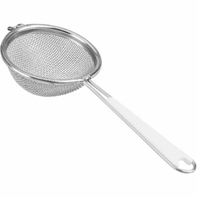 Küchensieb fein 7 cm Aluminium mit Griffeinlage