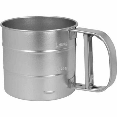 Mehlsieb 10 cm Weißblech