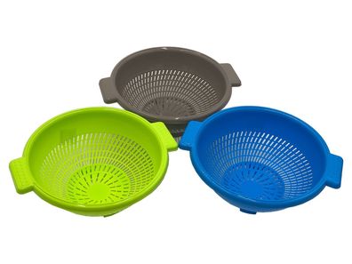 Salatseiher 25cm Salatschleuder Sieb Nudelsieb Abtropfsieb Küchenhelfer Kochen