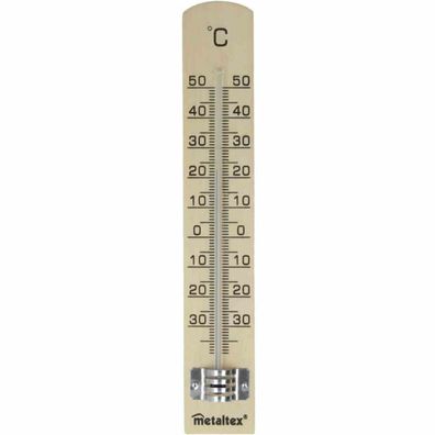 Innenthermometer Buchenholz