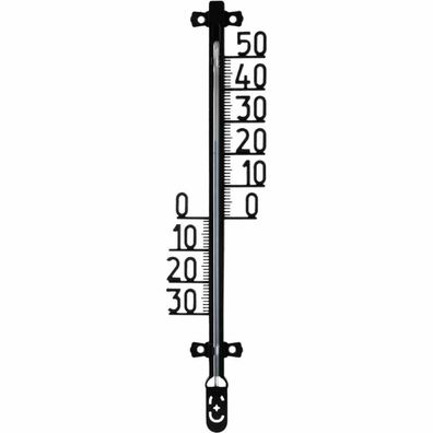 Innen-/Aussenthermometer Filigran Kunststoff