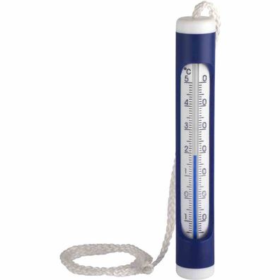 Poolthermometer mit Leine analog