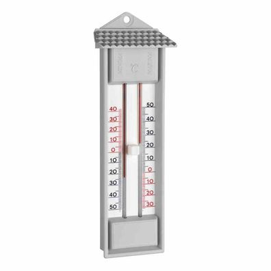 Max/Min-Thermometer "Maxima-Minima" grau