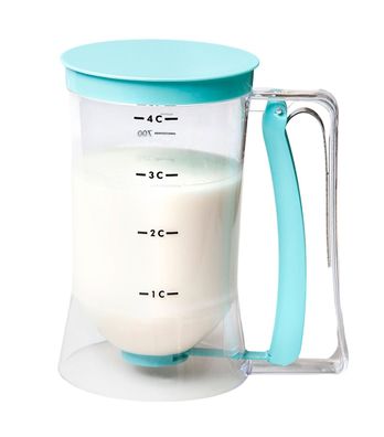 Teigportionierer Teigspender Dosierer Messbecher Muffin Cupcake Pfannkuchen 0,9l