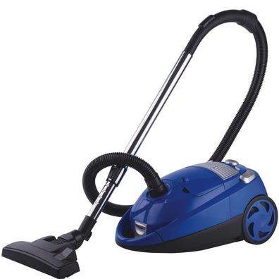 Grafner Bodenstaubsauger mit Beutel Blau Teppich Haushalt Wohnung Putzen Schmutz