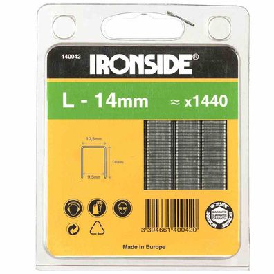 Klammern 14mm Typ L Inhalt: 1440 Stück