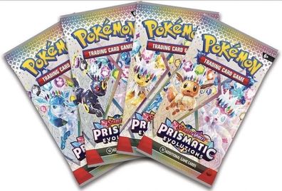 Pokemon Prismatic Evolution 4 Booster (40 Karten) (CM2809252)