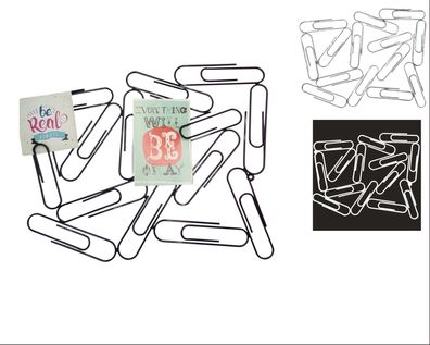 Bilderrahmen Büroklammer in versch. Farben Fotohalter Bilderhalter Memoboard