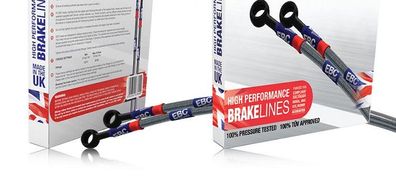 EBC Brakes High Performance Brakelines – 4-Leitungen für AUDI A1 8X / AUDI A1 quat