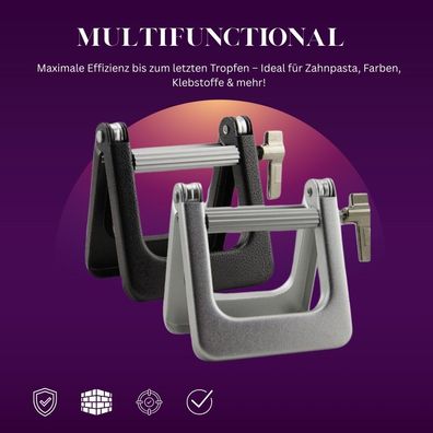 Rohrpressmaschine Metall - Farb-, Klebe- & Kosmetiktuben Ausdrücker Crimpmaschine